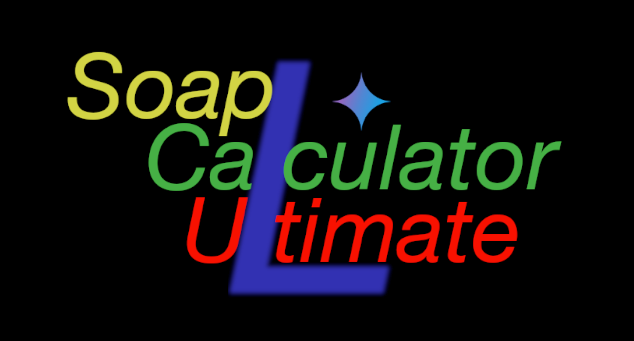 Soap Calculator Ultimate Branding