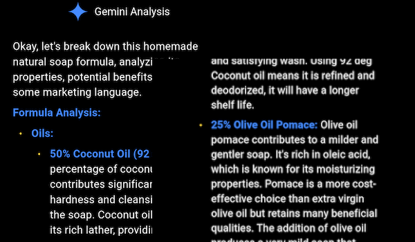 Soap Calculator Ultimate AI Analysis